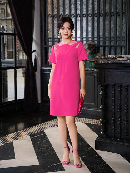 GIGI PINK SHIFT DRESS