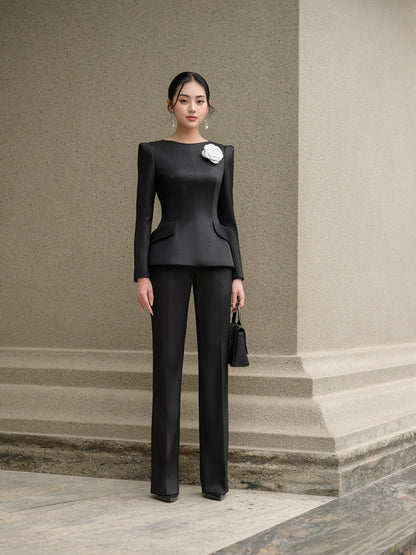 AMELIA BLACK TAILORED SUIT