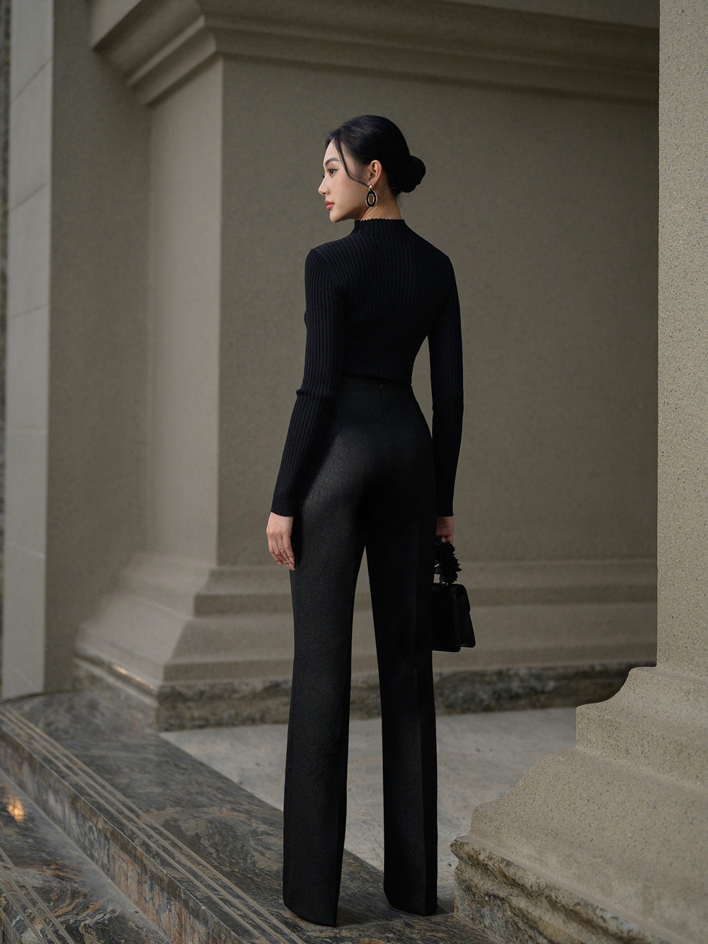 AMELIA BLACK TAILORED SUIT